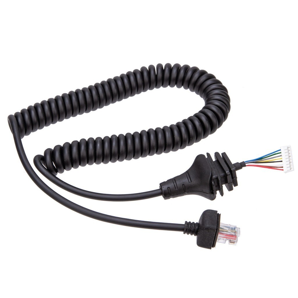 Kabel Mic Icom HM154 Spiral HM 154 8 Pin
