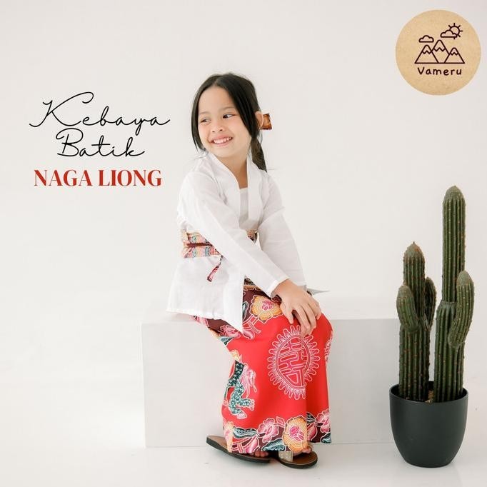 KEBAYA ANAK BATIK NAGA LIONG