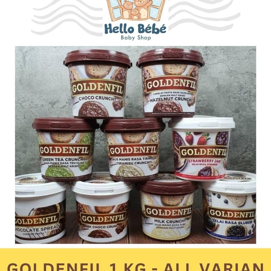 

Goldenfil Choco Crunchy Cheese Hazelnut Tirasu Lk Spread Blueberry Strawberry