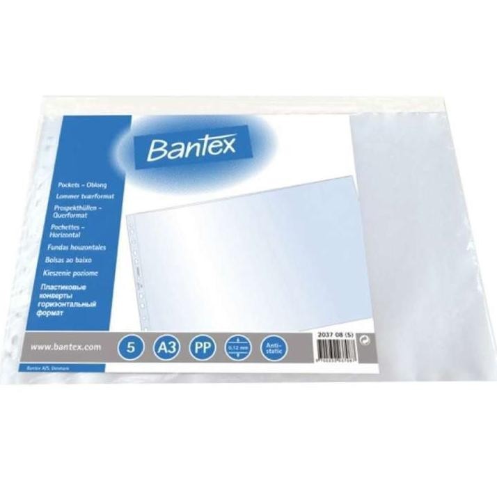 

Bantex Poet Folder With Top Oing Size A3 Landscape 2037 - Pak Isi 25 Pcs