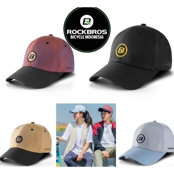 Rockbros Topi Sepeda Olahraga Outdoor Lf8041 Cap Sport Hat Pria Wanita