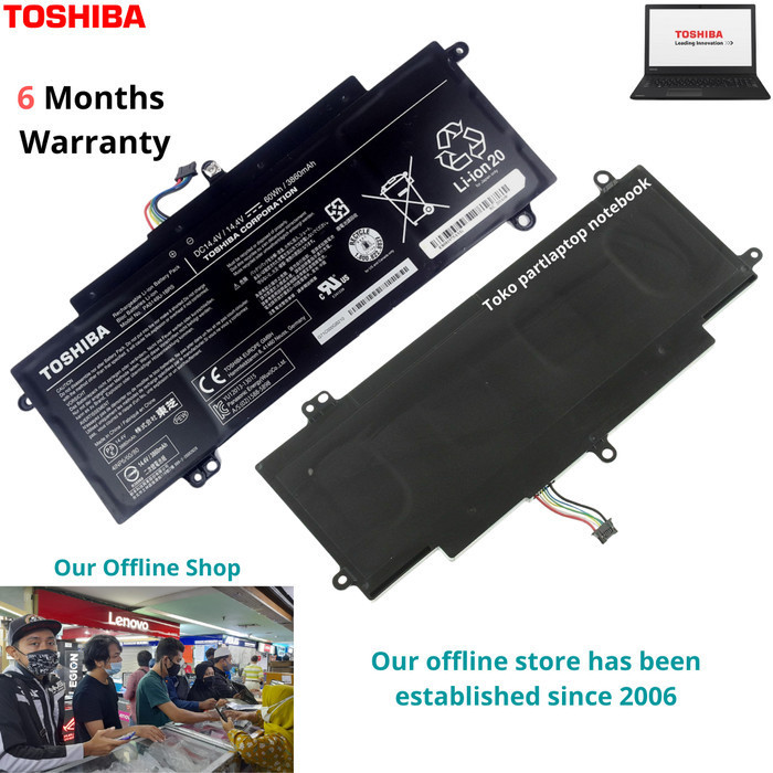 Jual Battery Baterai Laptop Notebook Toshiba Tecra Z40A Pa5149U-1Brs