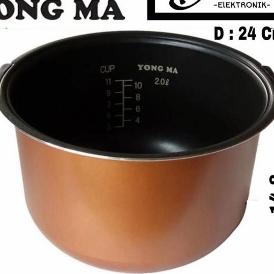 Panci Teflon Inner Pot Magic Com Yongma // 2 L// Wing Eco Cerac