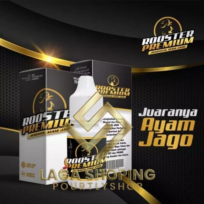rooster premium juaranya ayam jago vitamin doping herbal obat tenaga kamlang jamu rawatan harian asl