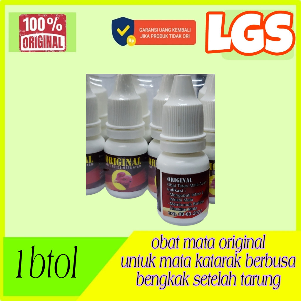 3 boyol obat mata original obat mata ayam burung bau meradang Lampam ID