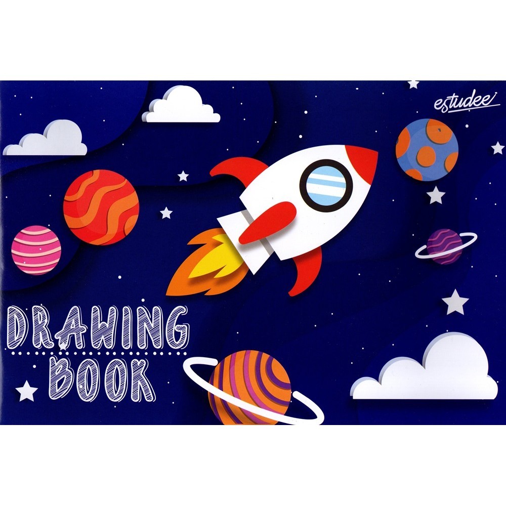 

Gramedia - Estudee Drawing Book A4 J Rocket