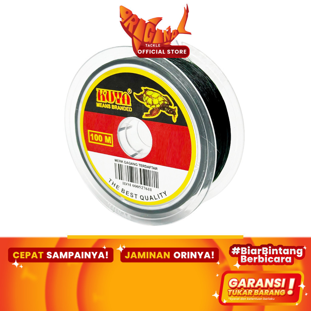 Senar Pancing Kuya Means Kardus Nylon 100m 0.18 0.20 0.22 0.25 0.35 0.28 0.16