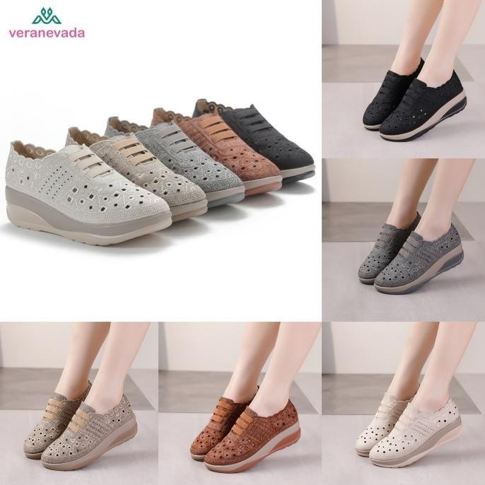 Vera Nevada Sepatu Wedges Wanita Shoes Vn1237