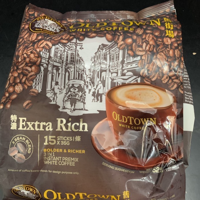 

Old Town White Coffee Extra Rich Kaw Dark Roast Kopi Oldtown Malaysia