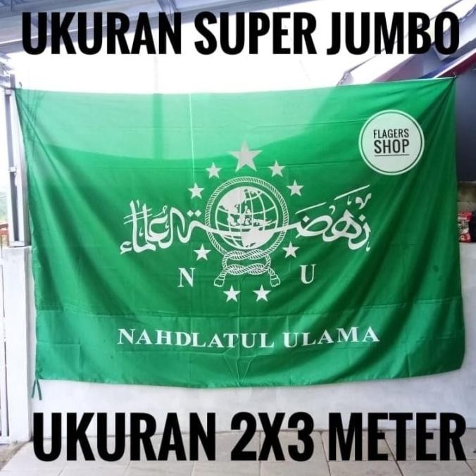 Bendera Nahdlatul Ulama / Nu 2X3 Meter - Super Jumbo