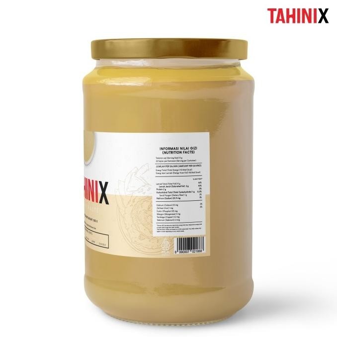 

Saus Tahini atau Tahina Paste Roasted Unsalted 500mL BS76