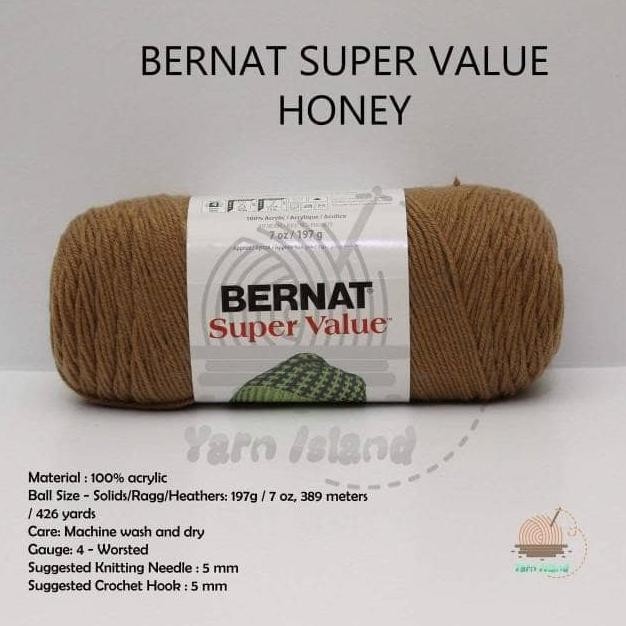 

bernat super value honey