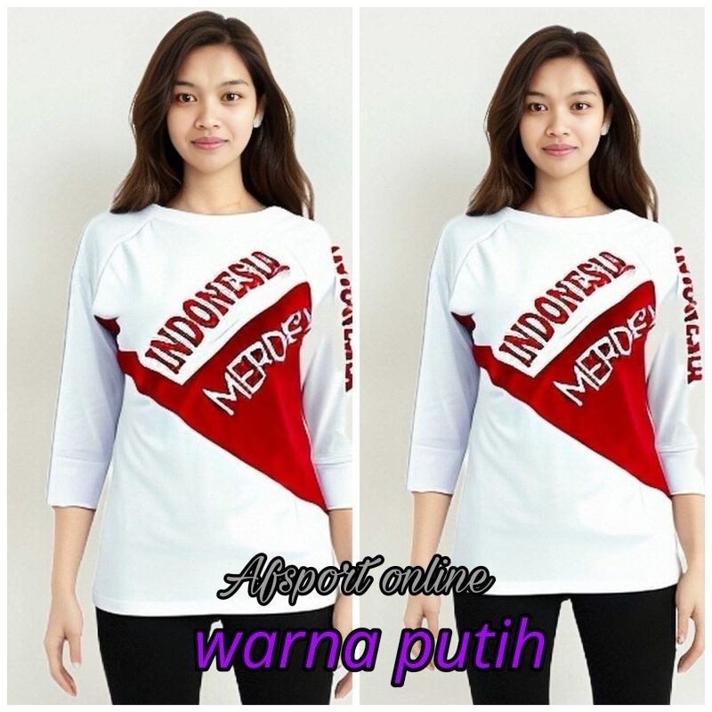K1P KAOS MERAH PUTIH SPESIAL 17 AGUSTUS BISA BUAT SERAGAMAN KKO