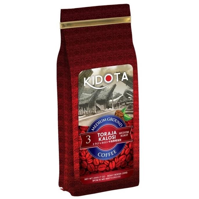 

Kopi Kidota Toraja Kalosi 200 Gram Medium Ground (Kopi Bubuk Kasar)