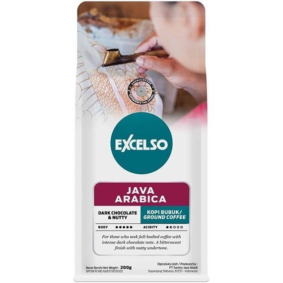 

Excelso Kopi Bubuk Java Arabica 200 G