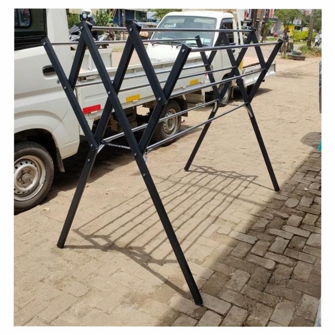Jemuran Pakaian jumbo Stainless x Aluminium / Jemuran Baju kokoh