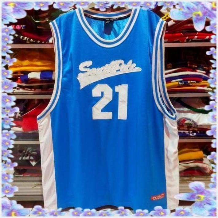 [ELJ] JERSEY BASKETBALL SOUTHPOLE VINTAGE 90S ORIGINAL