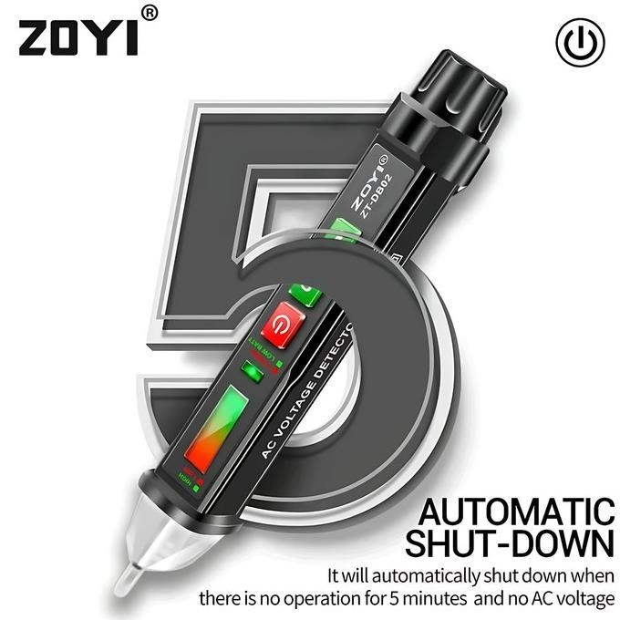 Zoyi ZT-DB02 Tester Pen Tespen Non Contact AC Voltage 12V-1000V