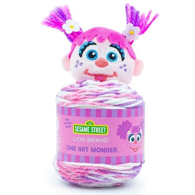 lion brand sesame street abby cadabby
