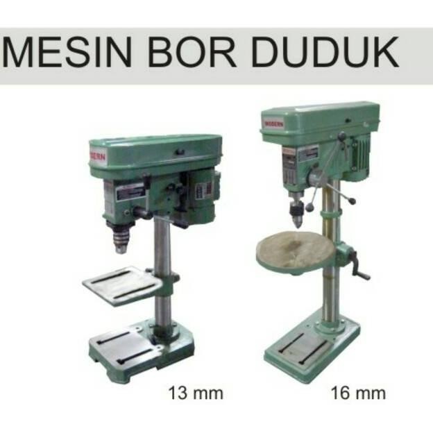 [ Dss ] Mesin Bor Duduk 16 Mm Zjq-4116/Bench Drill  Ready