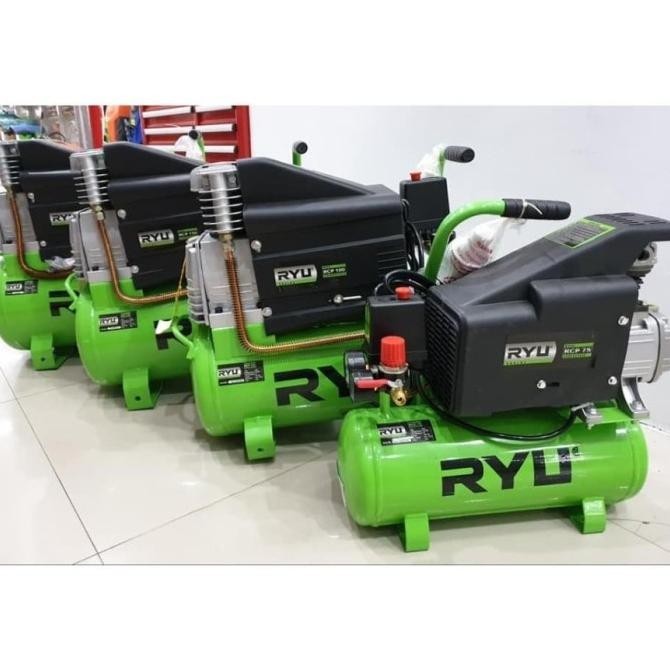 [ Dss ] Mesin Kompresor Angin / Compressore Ryu Rcp 75 560 W By Tekiro  Ready