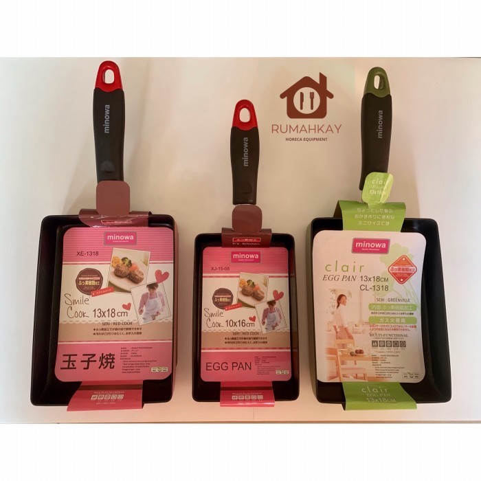Yoshikawa Egg Pan Kotak / Teflon / Wajan Omelette Tamagoyaki