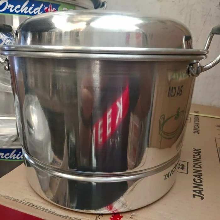 Panci / Dandang / Langseng 50Cm/ Orchid / Pawnci Besar Steamer