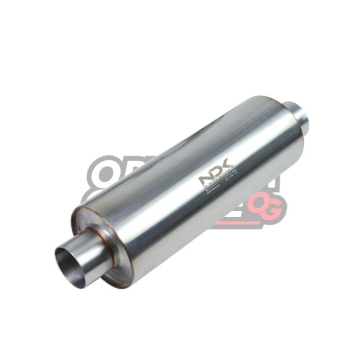 Mufler Ndk Exhaust Type Dk-03V3 + Resonator Hold Knalpot Mobil Racing