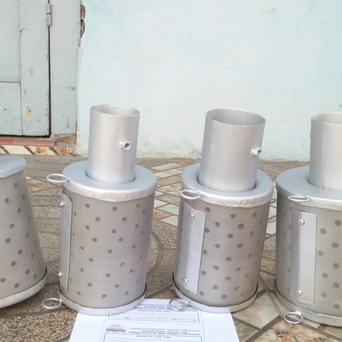 Flame Trap Knalpot, Saringan Polusi Mobil 3Inch