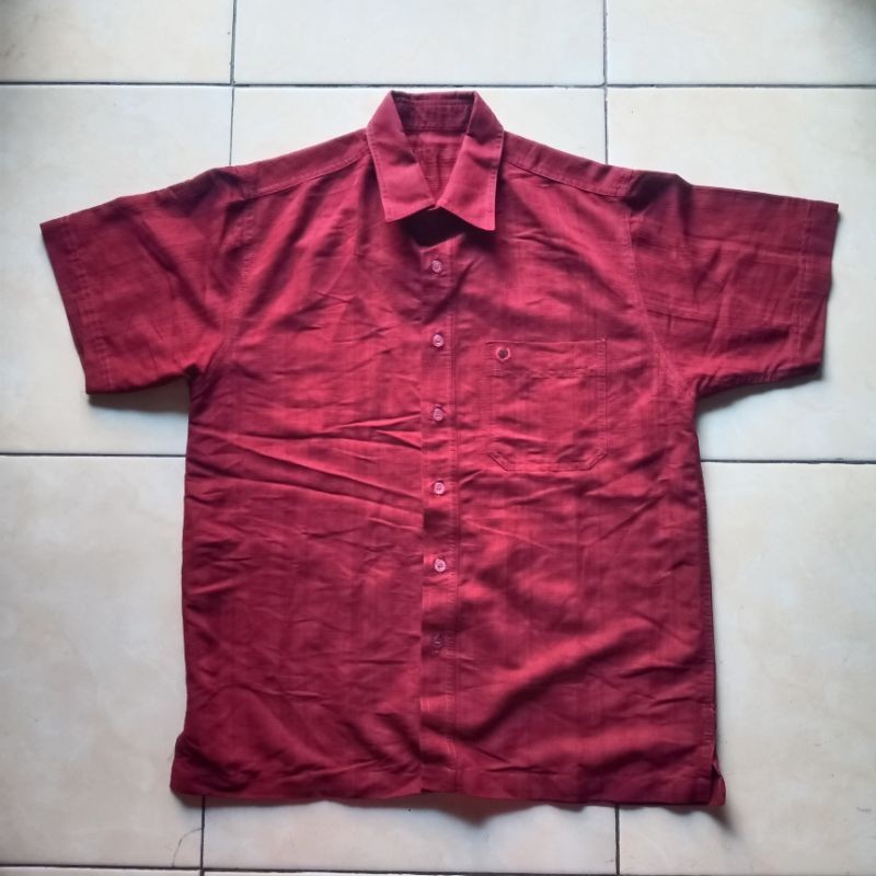 BENHILL | Kemeja pria lengan pendek bekas/preloved