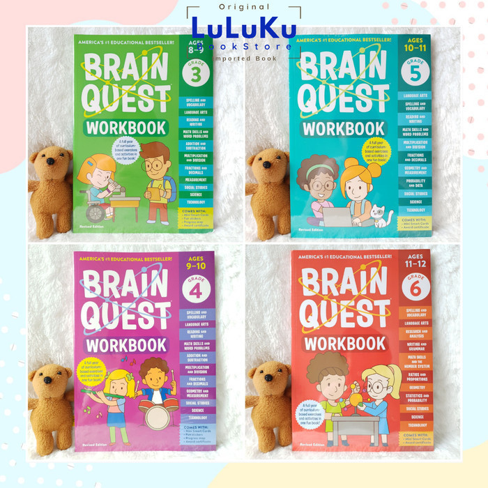 

Buku Anak Brain Quest Workbook Revised Edition Grade 3/4/5/6