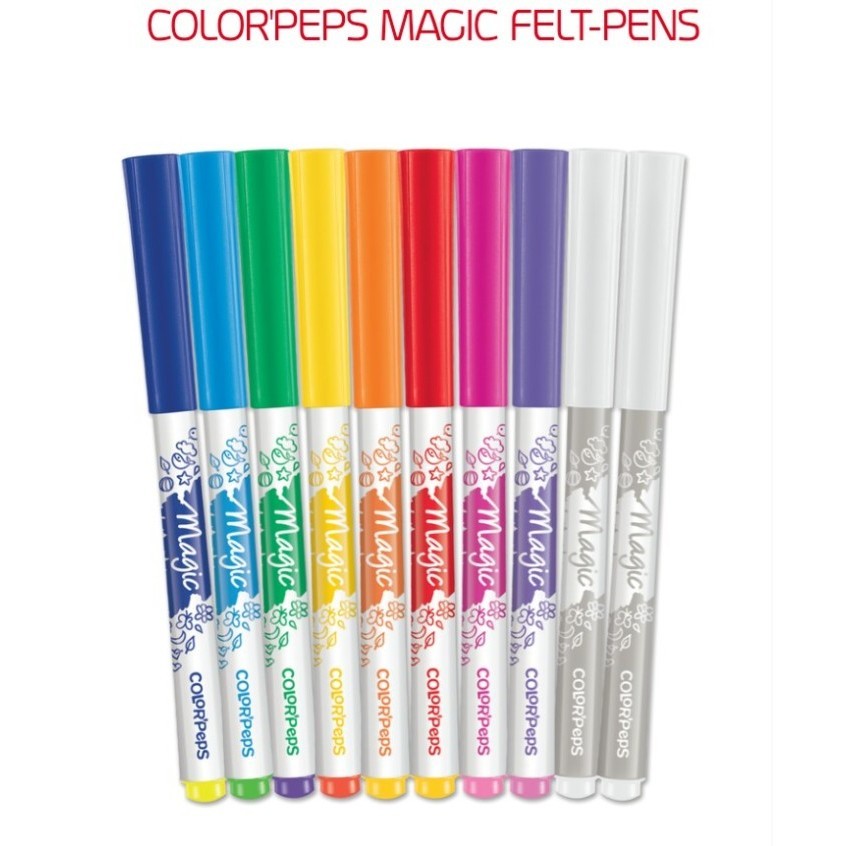 

MAPFP01 Maped Felt Pen Magic Set 10 pcs/Spidol Ajaib Berubah Warna