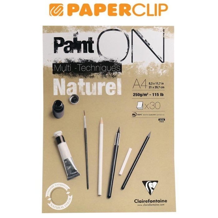 

SKETCHOK A4 FONTAINE PAINT ON NATURAL 96540C