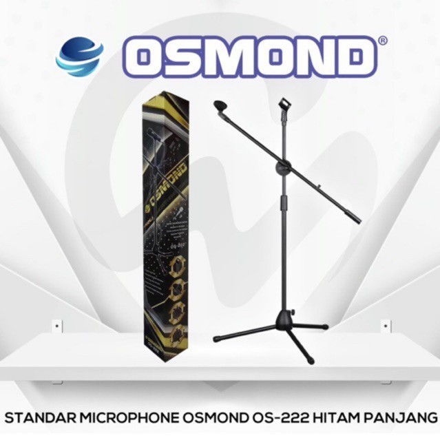 Tiang Mic Panjang Osmond Os-222 Os222 Standing Microphone