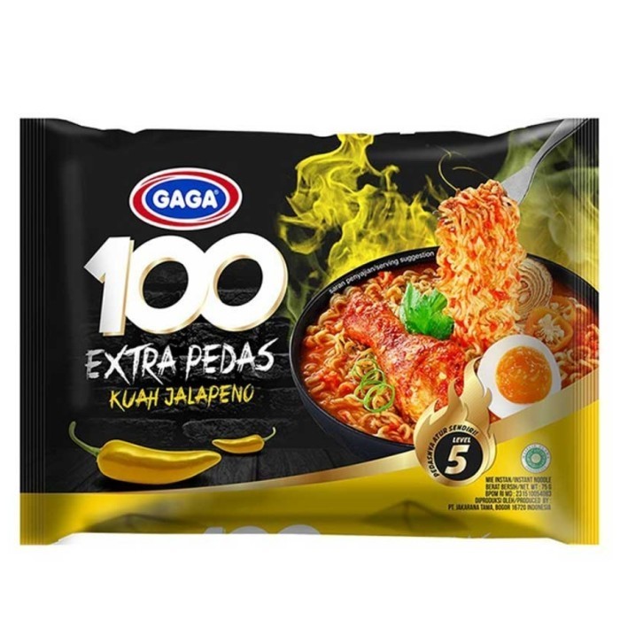 

SPM | GAGA 100 EXTRA PEDAS KUAH JALAPENO 75G