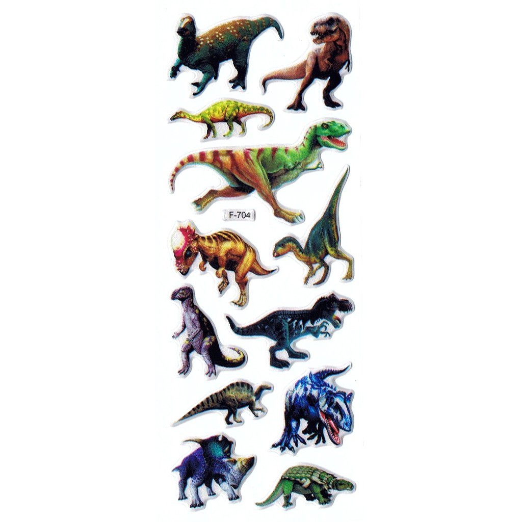 

SK407 Stiker Sticker Timbul Set Strip Aneka Gambar Kartun Dinosaurus