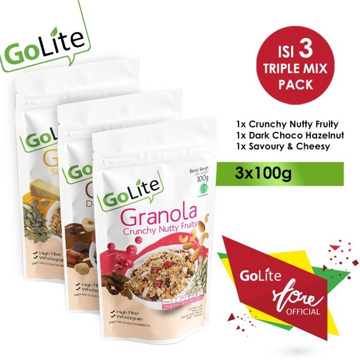 

Granola Golite Triple X Pa (100Gr)