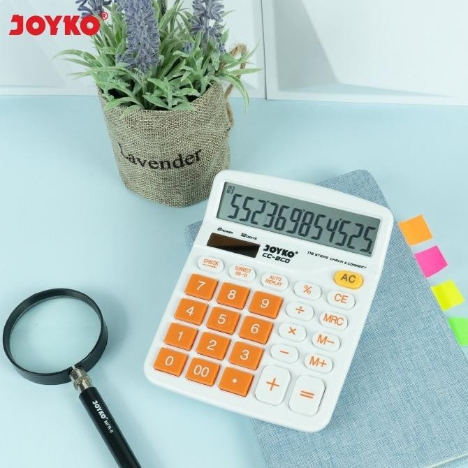 

Calculator Kalkulator Joyko CC-8 12 Digits Check Correct