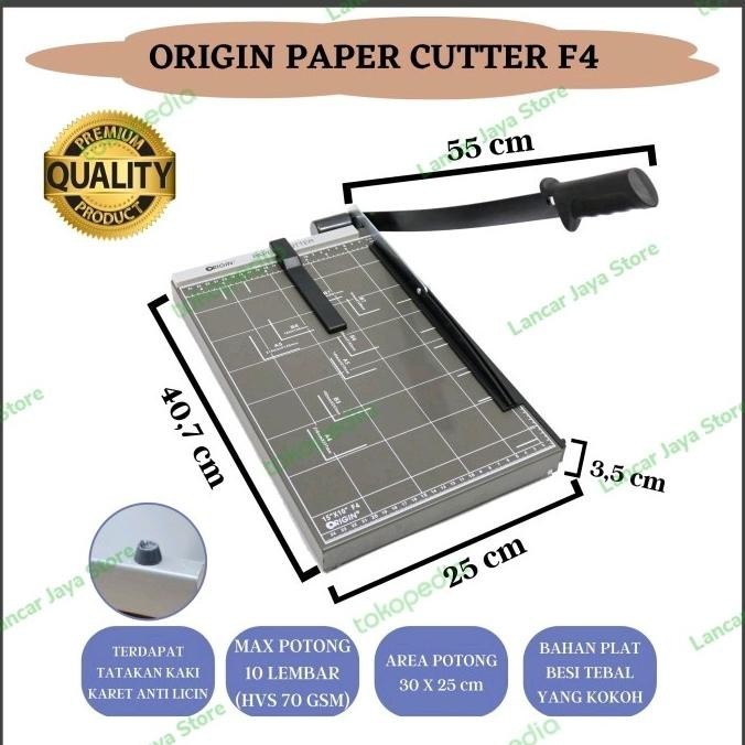 

Alat Pemotong Kertas / Paper Cutter Origin F4