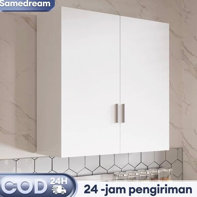Kitchen Set Atas 4 Pintu Lemari Dapur Lemari Serbaguna Lemari Gantung Dapur Rak Atas Dapur
