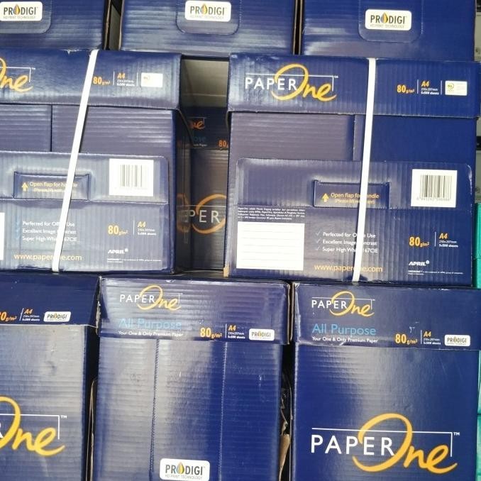 

GRATIS ONGKIR!!! Kertas A4 80 Gram Paper One