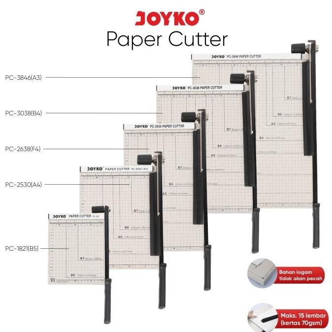

Pemotong Kertas Paper Cutter Joyko