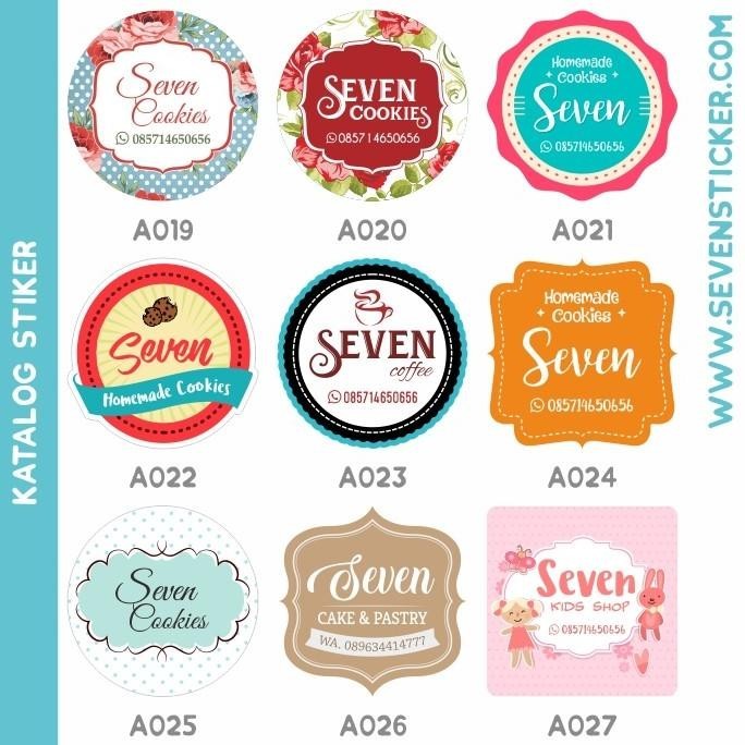 

Stiker Label Kue/Kitchen/Slime/Clothing - Murah Berkualitas
