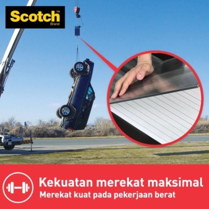 Original 3M Double Tape - Scotch Double Tape 3M Permanen Mounting Tape