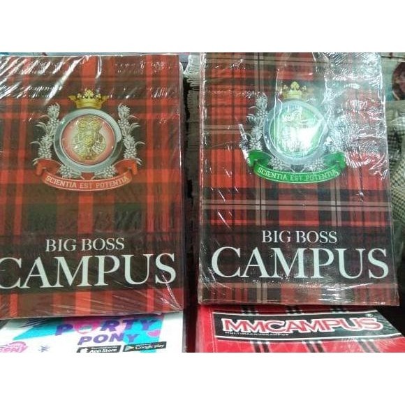 

BIG BOSS EXERCISE BOOK/BUKU TULIS CAMPUS 50 50 SHEETS/BOOK