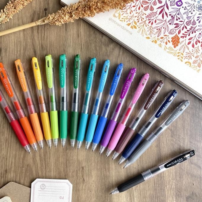 

PAKET PULPEN SARASA CLIP & REFILL 0.5,0.7,1.0