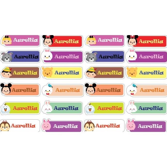 

Stiker Label Nama Anak Vinyl Waterproof