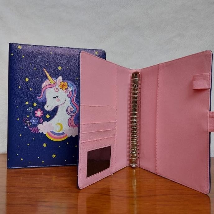 

BINDER PRINTING MOTIP UNICORN CUTE A5/RING 20, B5/RING 26