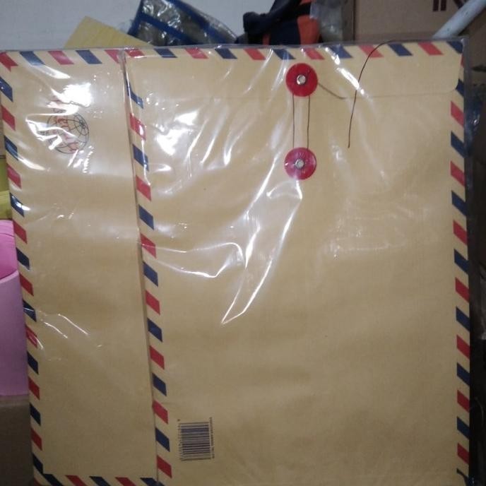 Amplop Tali Coklat Folio Airmail 310 isi 50 lembar