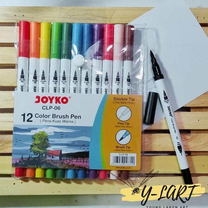 

Joyko Color Brush Pen 12 Warna/Set CLP-06